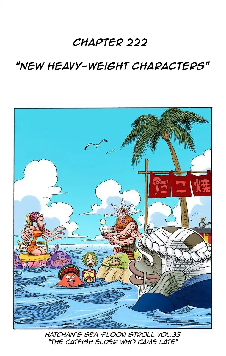 One Piece - Digital Colored Comics Chapter 222 1